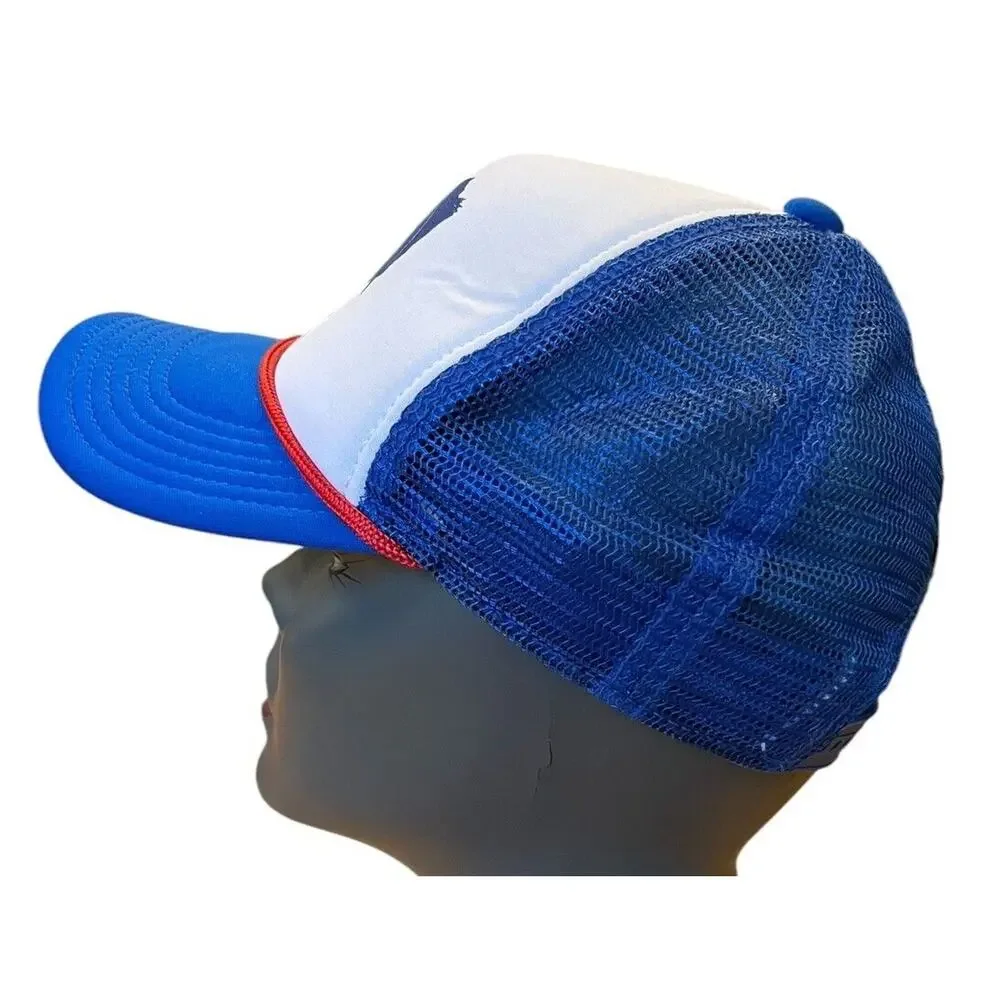 Salt Life Youth Boys Sailfish Snapback Trucker Hat Cap Adjustable Red White Blue